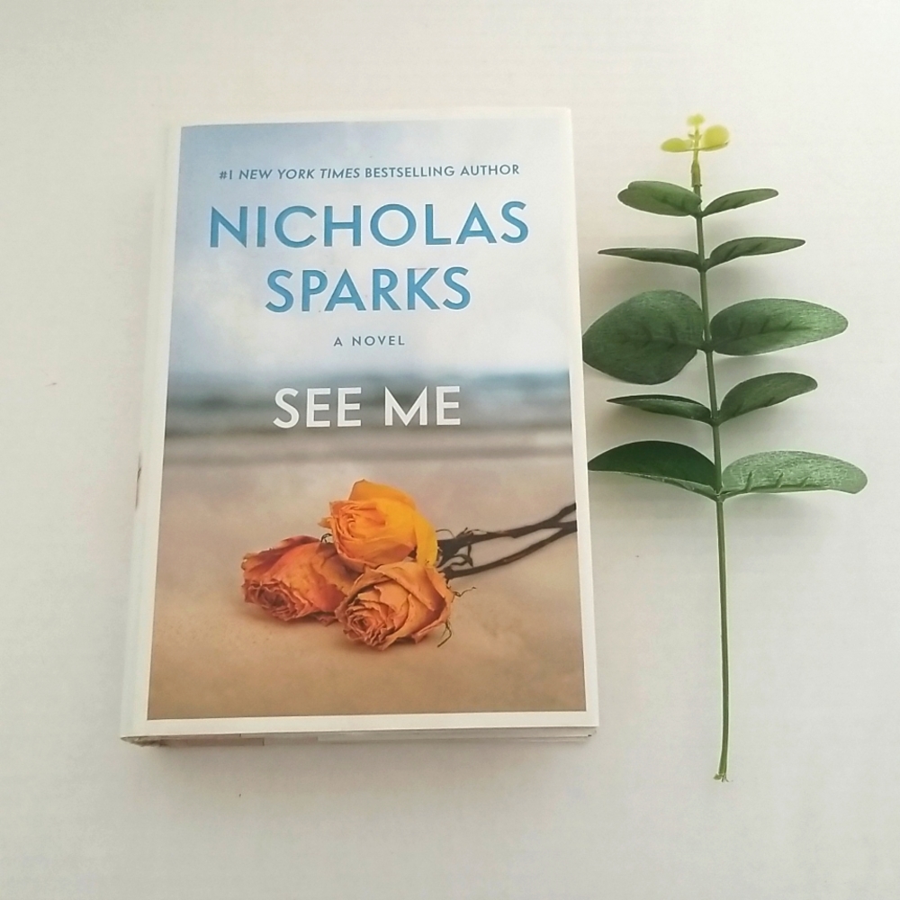 📚2/$9 📚 Nicholas Sparks "See Me" Hardcover Book